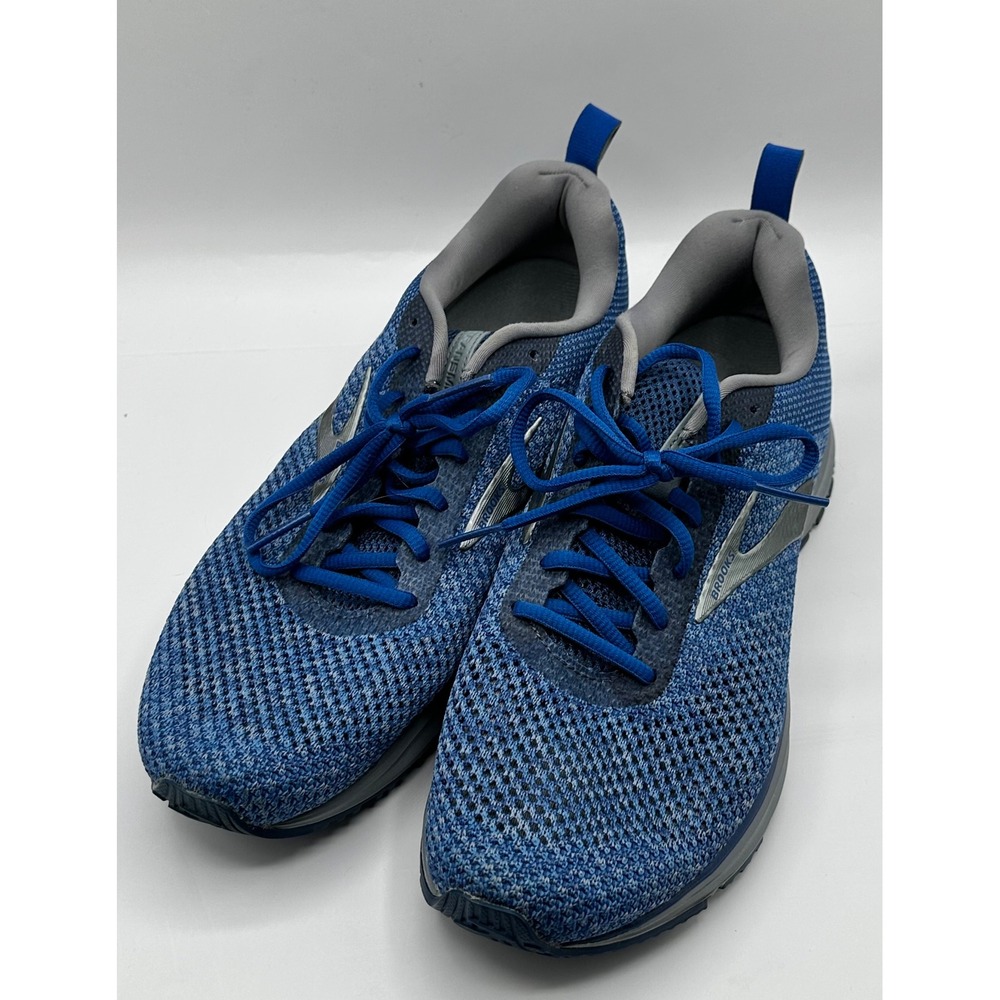 Brooks Launch 6 Running Shoes Men's 9‎ Blue Gray Lightweight Cushion Trainers